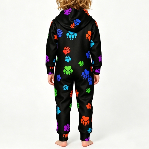 Kids Hooded Jumpsuit