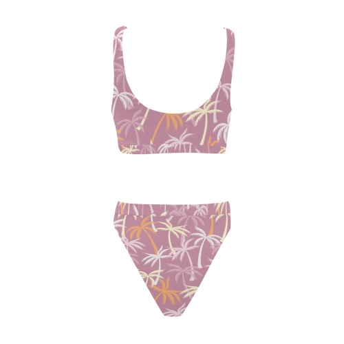 Sport Top & High-Waisted Bikini Swimsuit (Model S07)