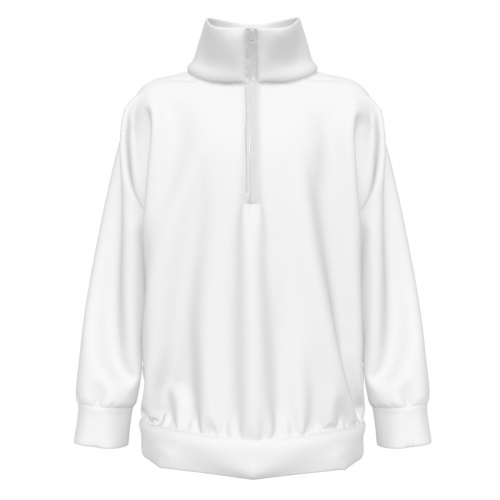 Children’s Stand Collar Half-Zip Sweatshirt
