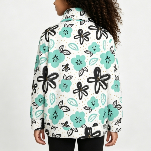 Children’s Stand Collar Half-Zip Sweatshirt