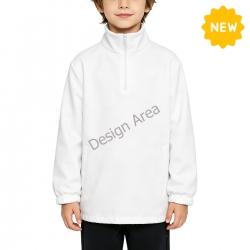 Children’s Half-Zip Double-Pocket Sweatshirt