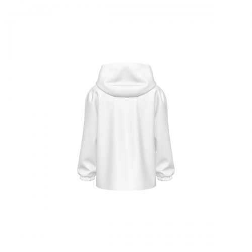 Girls’ Double-Layer Hood Half-Zip Sweatshirt