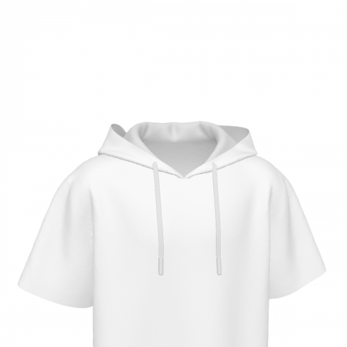 Men’s Short Sleeve Front Pocket Hoodie