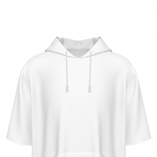 Kids Short Sleeve Front Pocket Hoodie