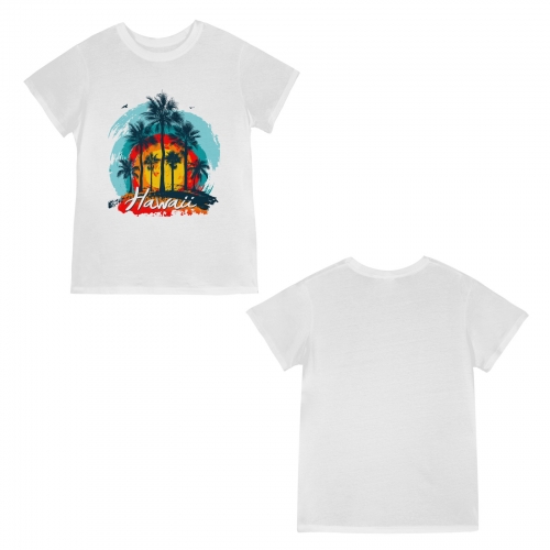 Women's T-Shirt in USA Size (Front Printing) (Model T78)