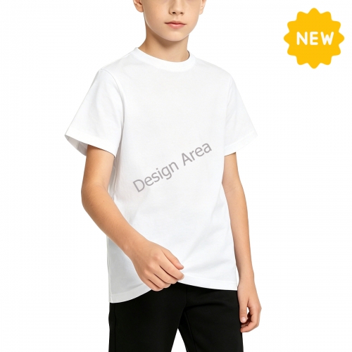 Children's All Over Print Crew Neck T-Shirt