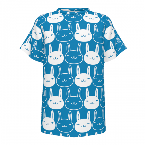 Children's All Over Print Crew Neck T-Shirt