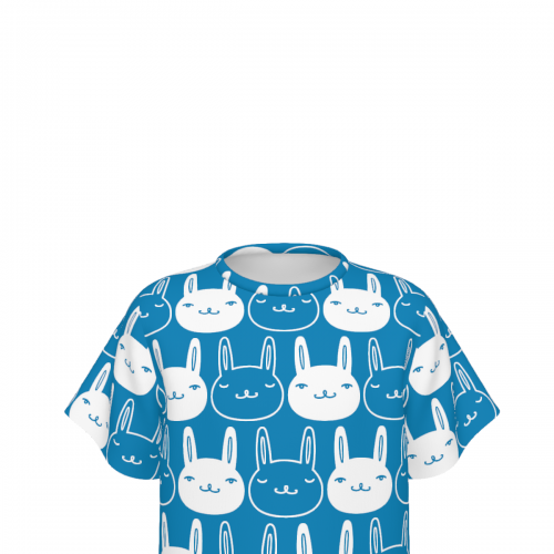Children's All Over Print Crew Neck T-Shirt