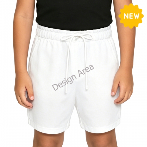 Kids' Drawstring Beach Shorts Without Mesh Lining