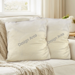 Linen Pillow Case 18x18inch (2-Pack)
