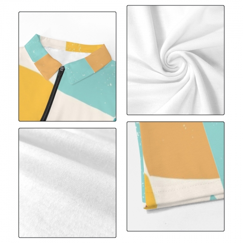 Women's Sleeveless Polo Shirt (Model T90)
