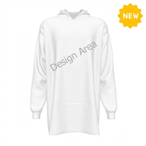 Hooded Long Sleeve Nap Robe