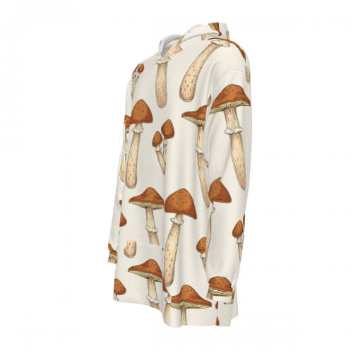Hooded Long Sleeve Nap Robe