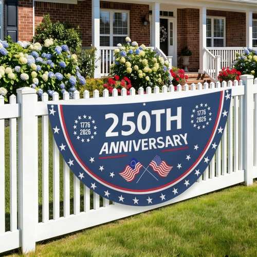Semi Circle Flag 47x23.6inch