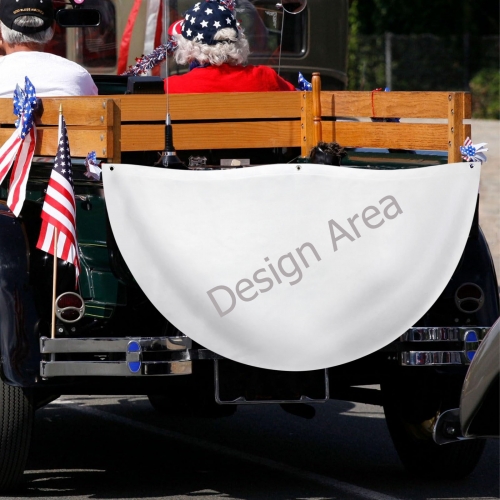 Semi Circle Flag 72x36inch