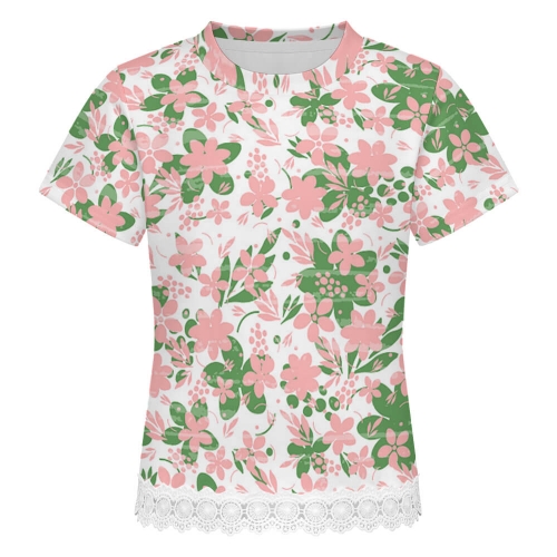 Children's Lace-Hem T-Shirt