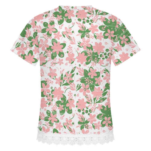 Children's Lace-Hem T-Shirt