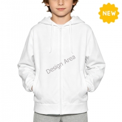 Children’s Hooded Zip-Up Sweatshirt