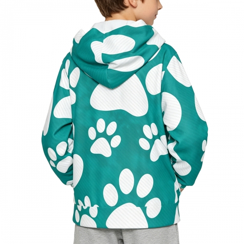 Children’s Hooded Zip-Up Sweatshirt