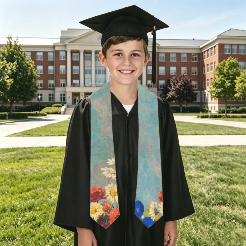 Kids' Graduation Stole-Large (4.3x50.5inch)