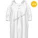 Women's Puff Sleeve Ruffle Collar Blouse Top