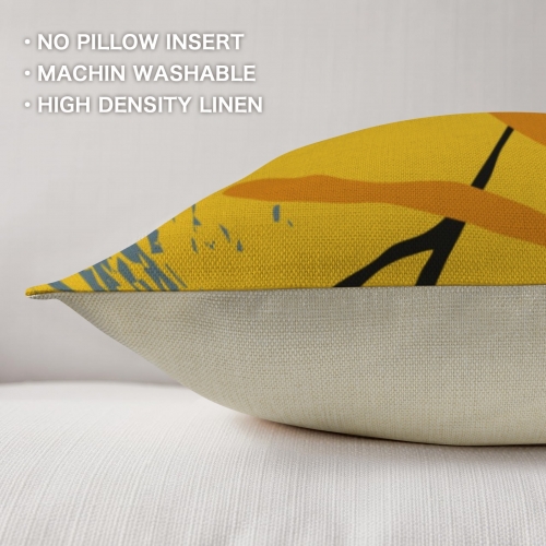 Linen Pillow 18x18inch (with Pillow Core)(Set of 4)