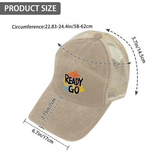 Washed Trucker Cap