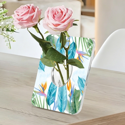 Acrylic Photo Frame Vase