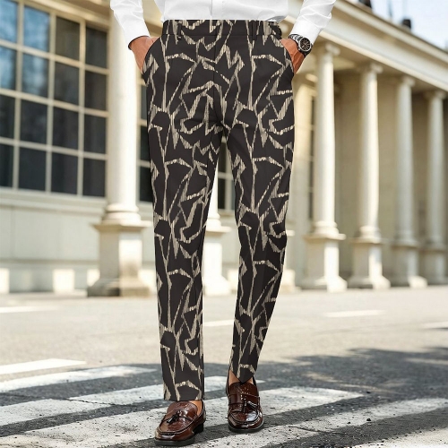All Over Print Men's Dress Pants