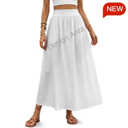 Women's High Waist Maxi Skirt