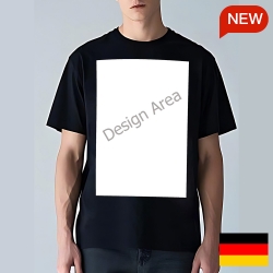 Cotton Short Sleeve T-shirt (Front & Back Print)