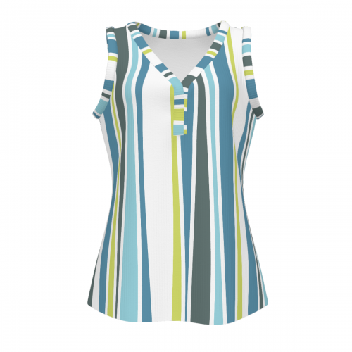 Women's Sleeveless V-Neck Tank Top