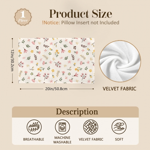 Envelope Pillow Case 20x12inch (Two-Sided Print)