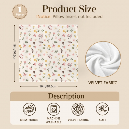 Envelope Pillow Case 16x16inch (Two-Sided Print)
