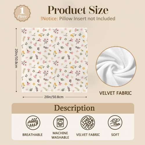 Envelope Pillow Case 20x20inch (Two-Sided Print)