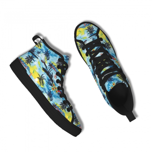 Vancouver High Top Men's Canvas Shoes-New
