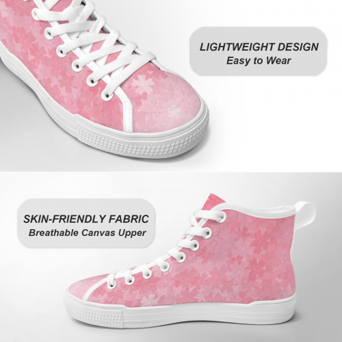 Vancouver High Top Women's Canvas Shoes-New