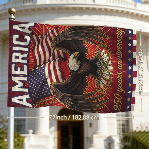 House Flag 48x72inch (Two-Sided Same Print)