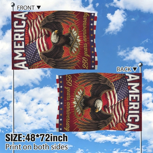 House Flag 48x72inch (Two-Sided Same Print)