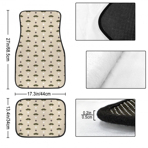 4-Piece Car Floor Mats