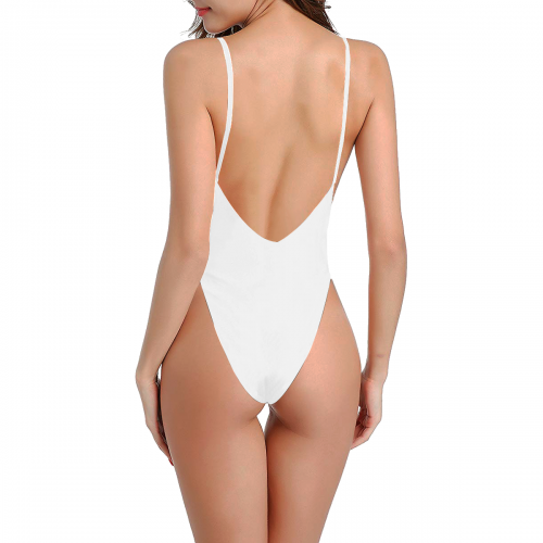 Sexy Low Back One-Piece Swimsuit (Model S09)