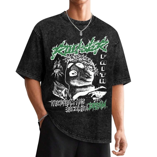 Vintage Washed Cotton T-Shirt