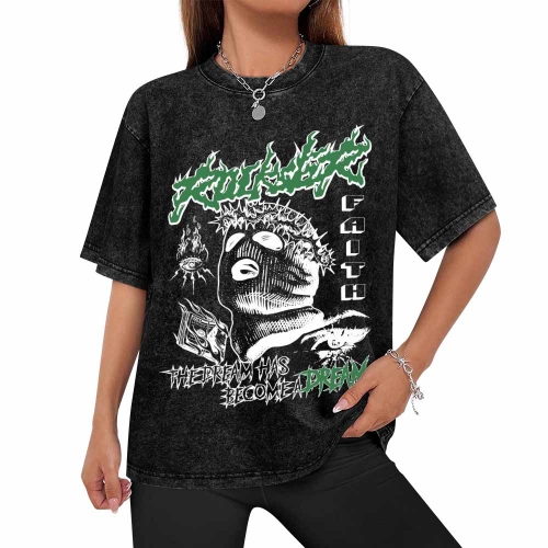 Vintage Washed Cotton T-Shirt