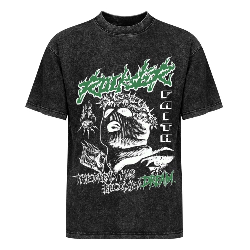 Vintage Washed Cotton T-Shirt