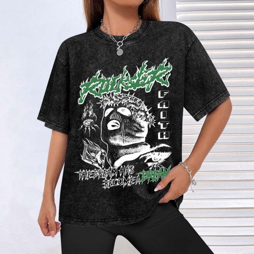 Vintage Washed Cotton T-Shirt
