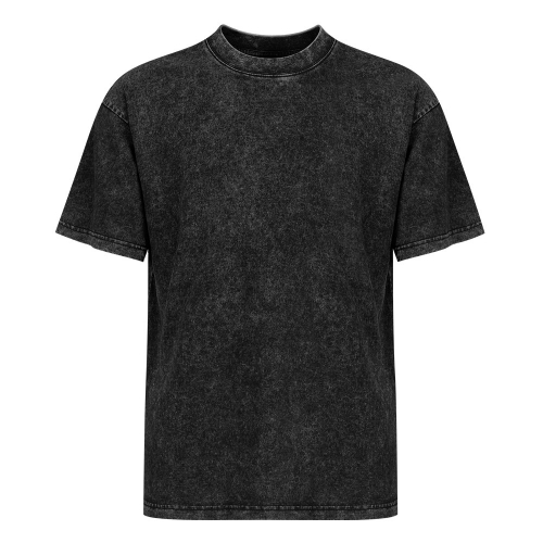 Vintage Washed Cotton T-Shirt (Back Print)