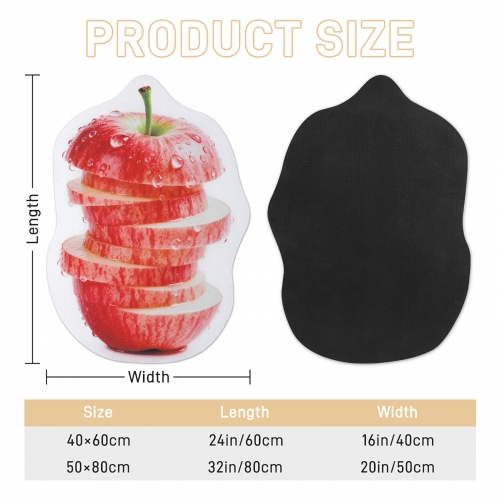 Custom Shape Floor Mat 50 x 80cm
