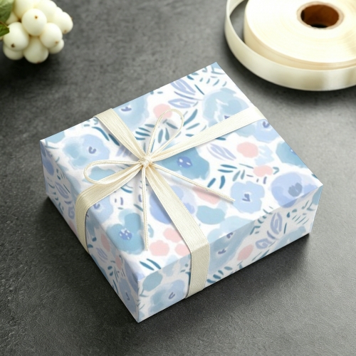 Gift Wrapping Paper 45.3"x 17.3"-Coated Paper (1 Roll)