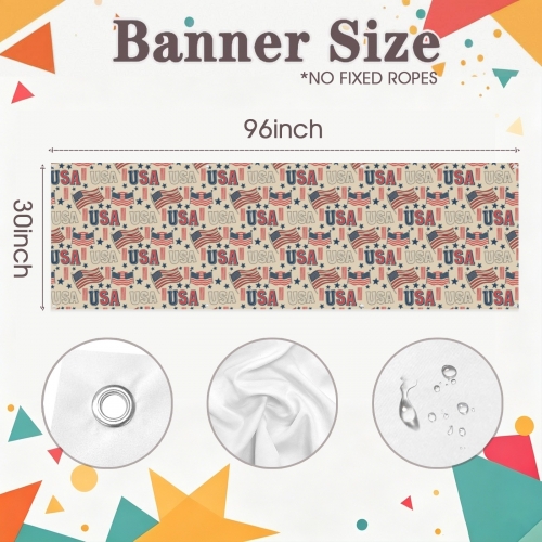 Festival Banner 96x30inch
