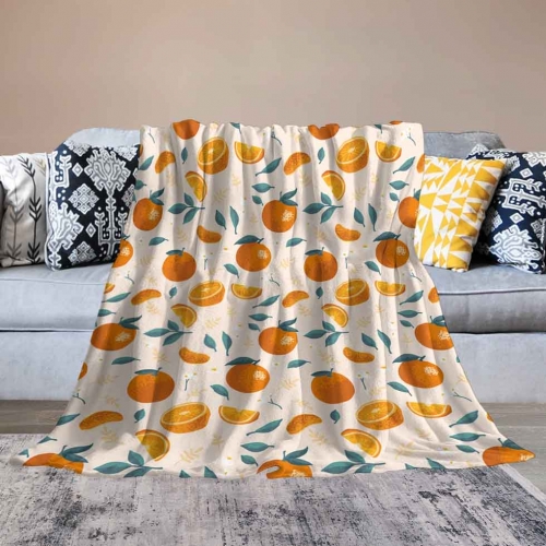 Flannel Blanket 40"x50" (Double-Sided Print)